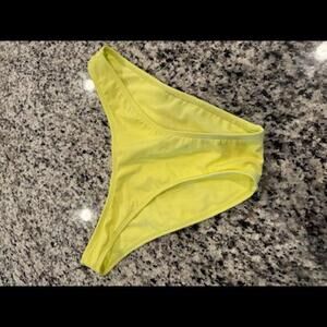 Wild Fable - Neon Yellow Swim Bottom‎